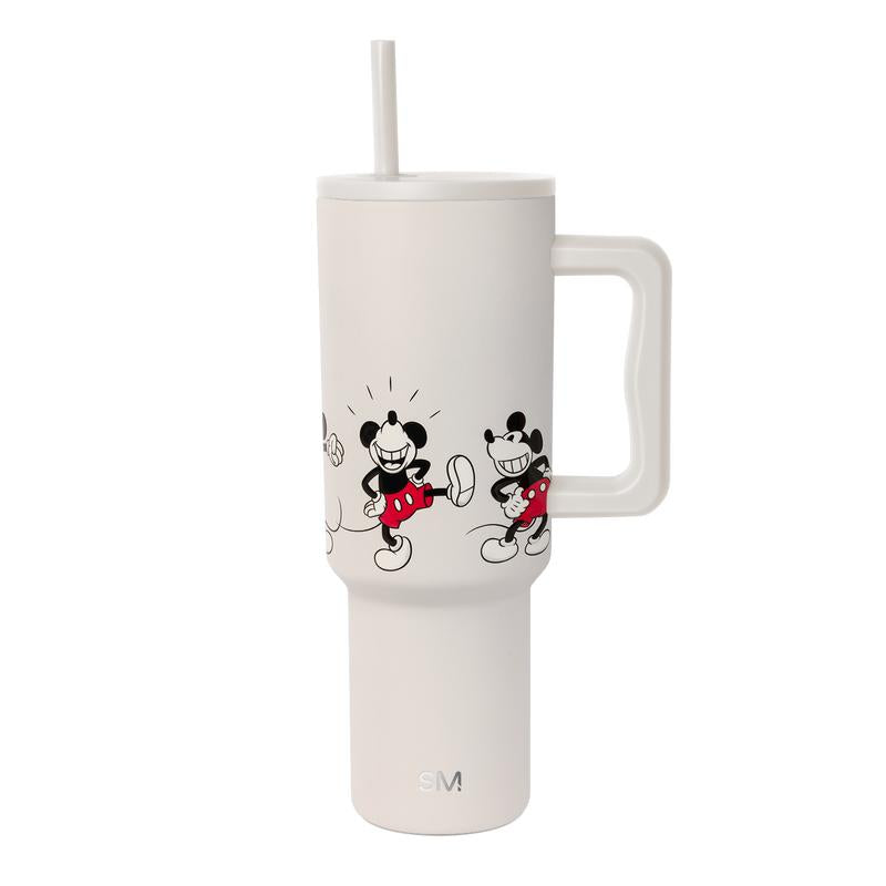 Simple Modern 40Oz Trek Tumbler with Handle and Straw Lid - Vacuum Insulated Stainless Steel, Reusable, Cupholder Friendly