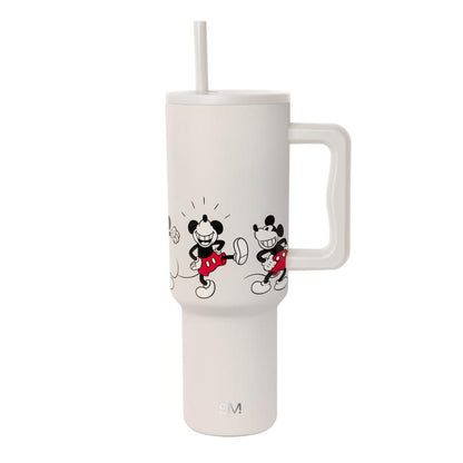 Simple Modern 40Oz Trek Tumbler with Handle and Straw Lid - Vacuum Insulated Stainless Steel, Reusable, Cupholder Friendly